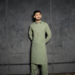 Pastel Green Shalwar Qameez